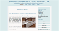 Desktop Screenshot of presentationhall.com